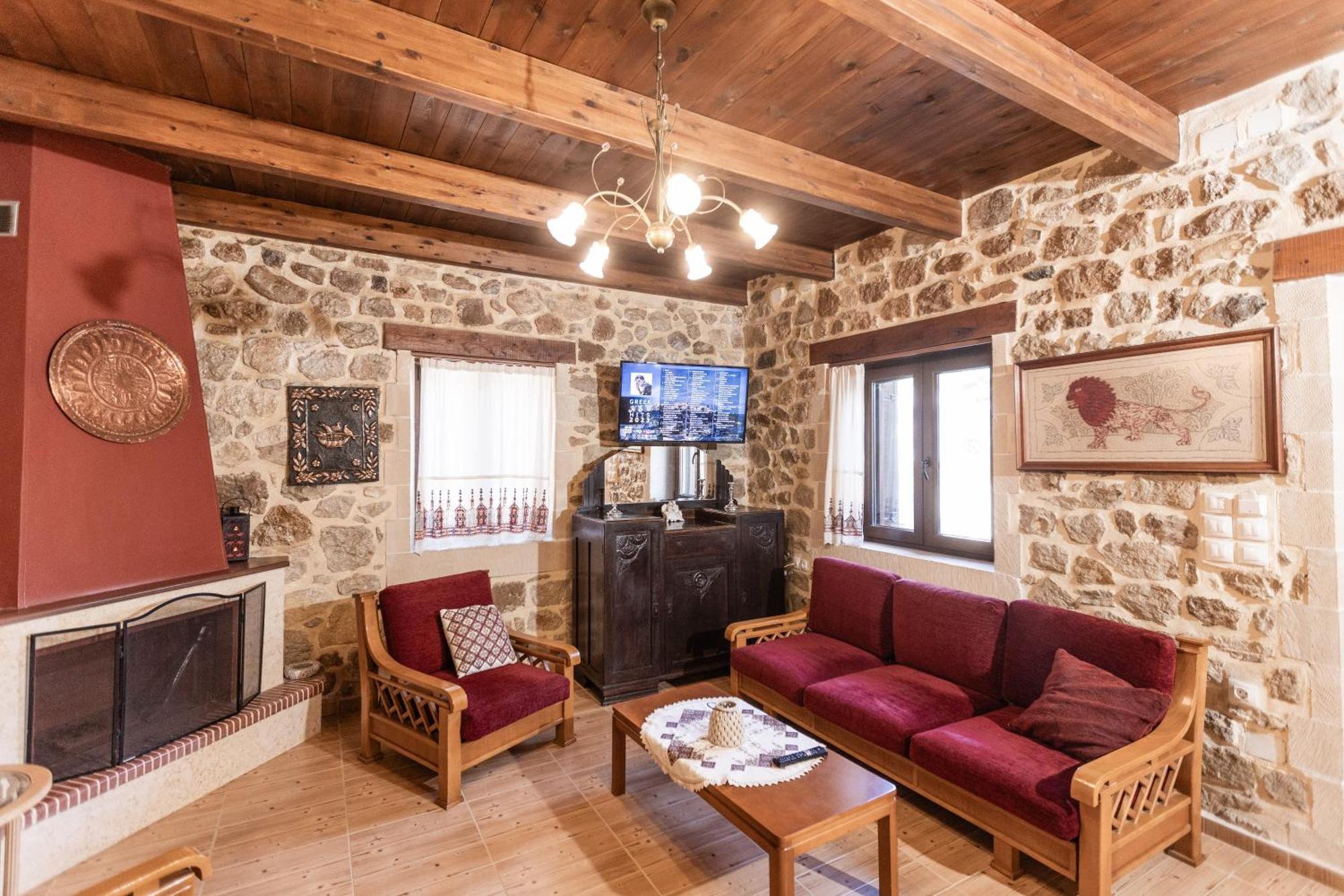 Villa Stone House Astérion Esterno foto
