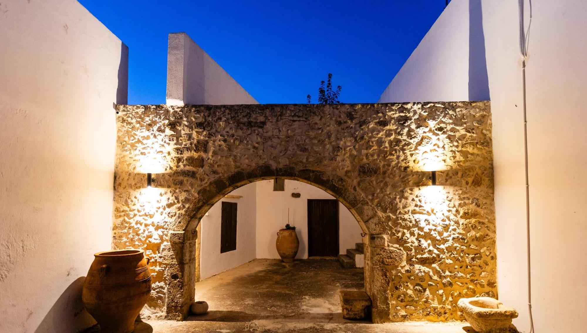 Villa Stone House Astérion Esterno foto